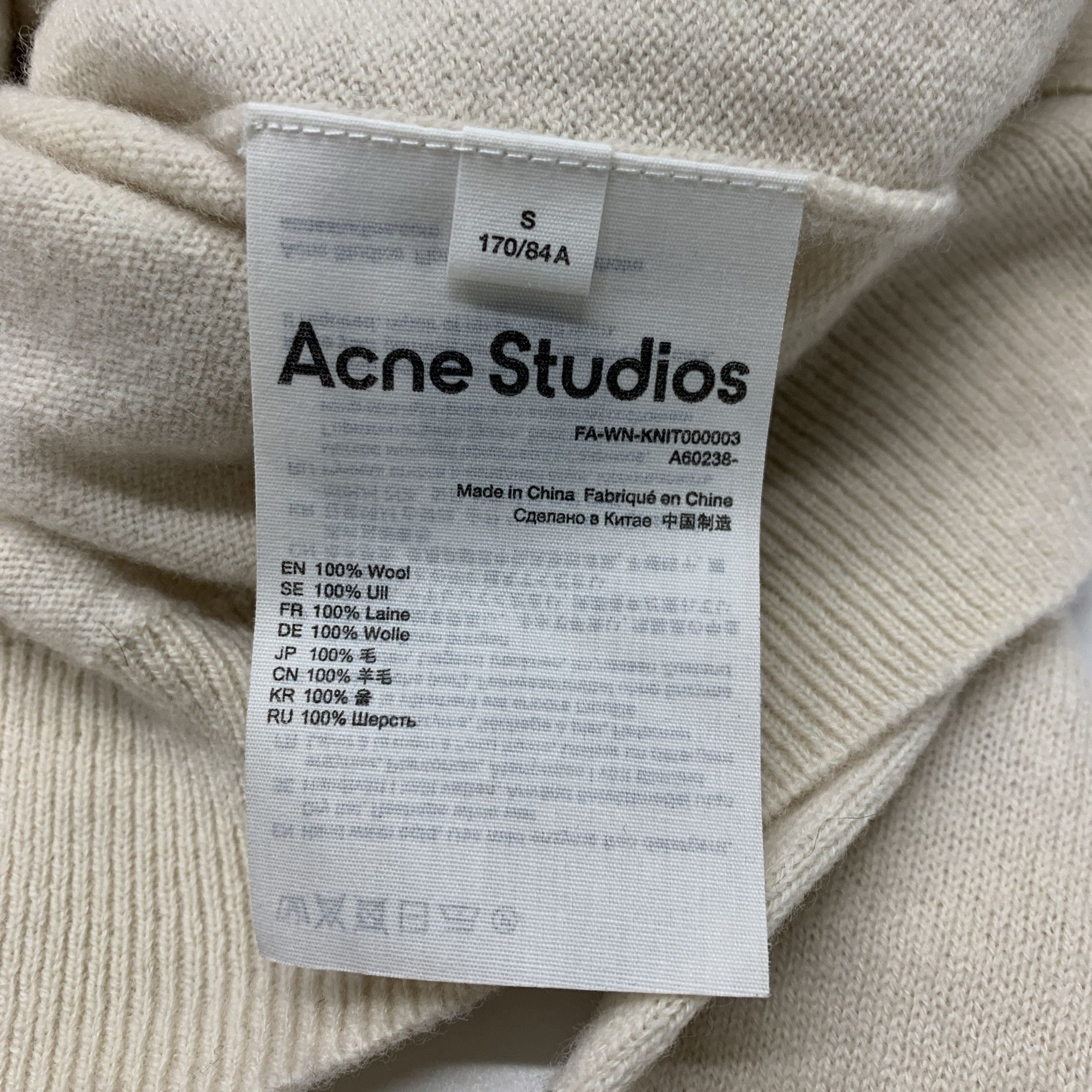 Acne Studios Acne Studios Wool Cardigan Size S Size S / US 4 / IT 40 - 3 Thumbnail