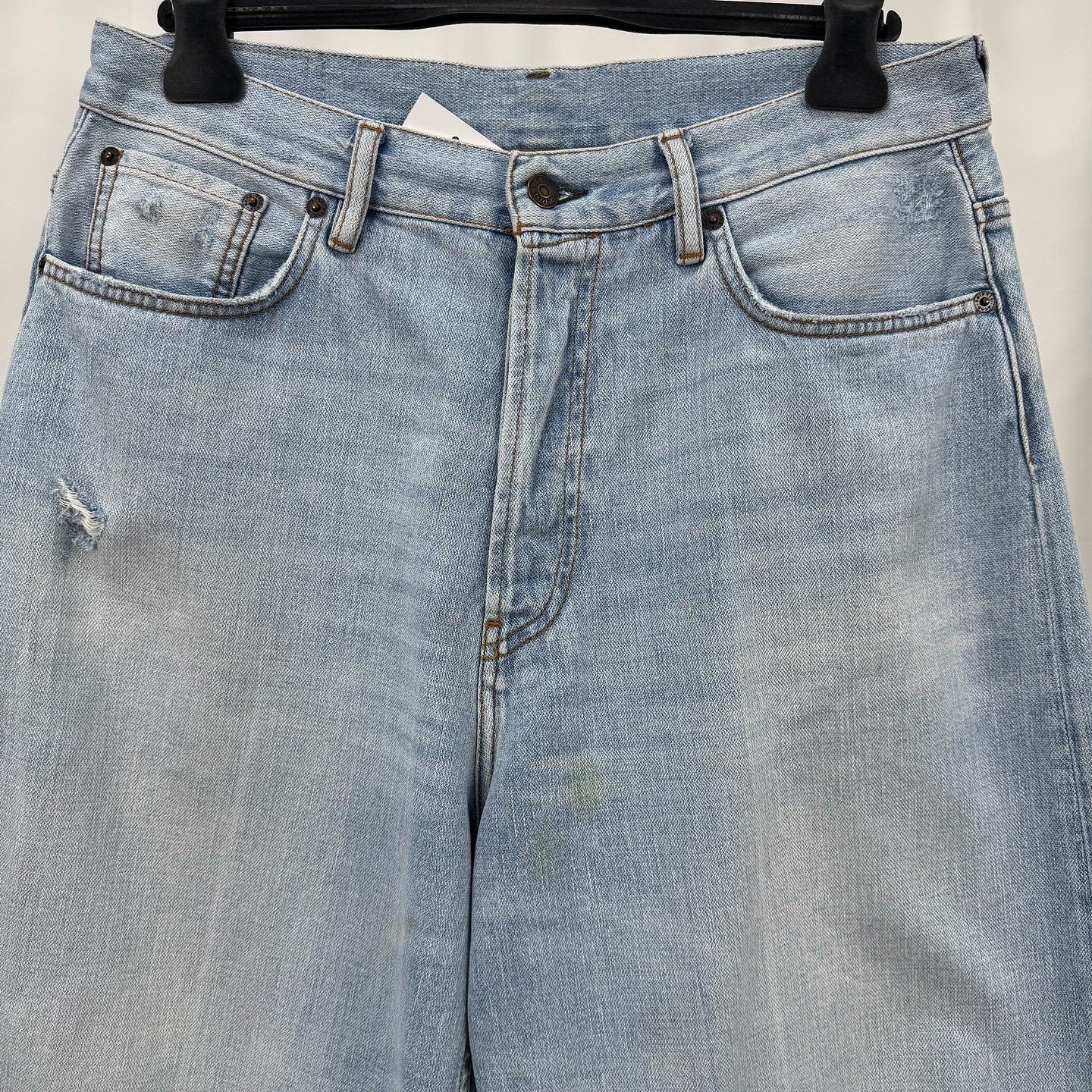 Acne Studios Acne Studios Distressed Cropped Pants Size 32 Size US 32 / EU 48 - 5 Thumbnail