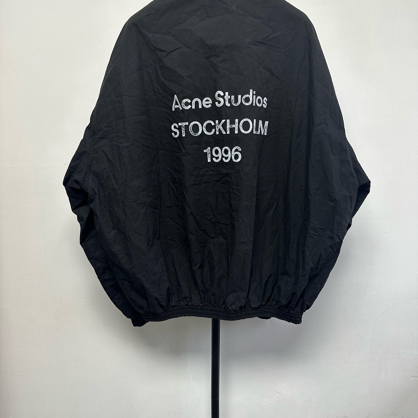Acne Studios Acne Studios 1996 Logo Zip Jacket Black Size 44 Size US S / EU 44-46 / 1 - 2 Thumbnail