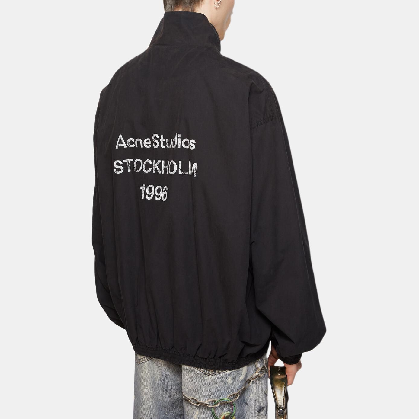 Acne Studios Acne Studios 1996 Logo Zip Jacket Black Size 44 Size US S / EU 44-46 / 1 - 8 Thumbnail