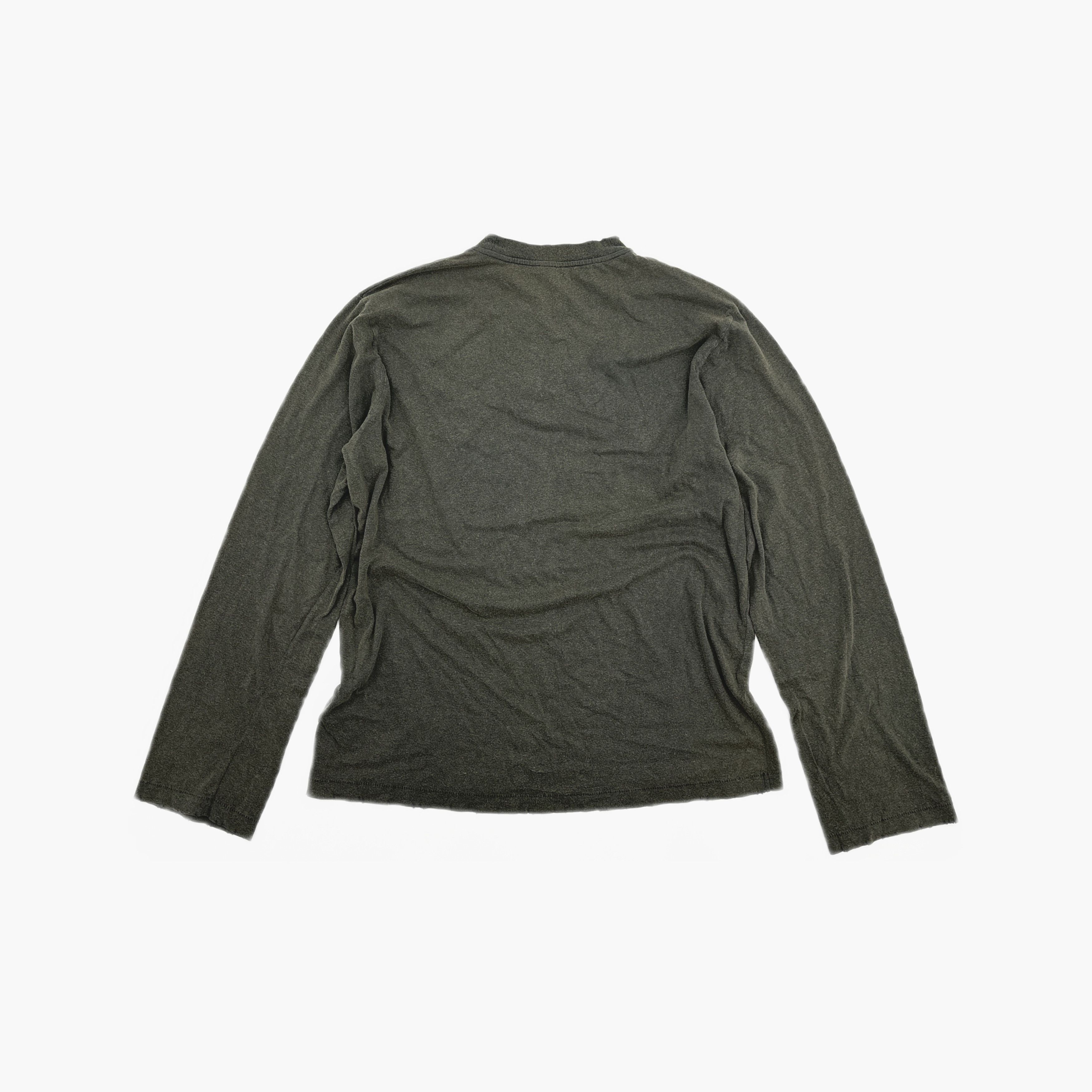 Acne Studios Acne Studios Logo Long Sleeve T-Shirt Size M Size US M / EU 48-50 / 2 - 2 Thumbnail