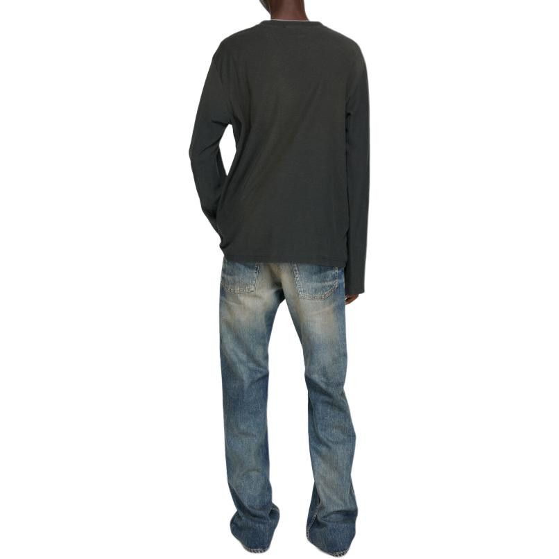 Acne Studios Acne Studios Logo Pocket Long Sleeve T-Shirt Size M Size US M / EU 48-50 / 2 - 7 Thumbnail
