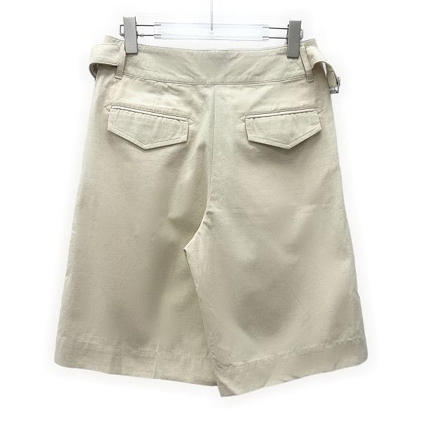 Acne Studios Acne Studios Belted Cotton Linen Shorts Size 34 Size 24" / US 00 / IT 34 - 2 Thumbnail