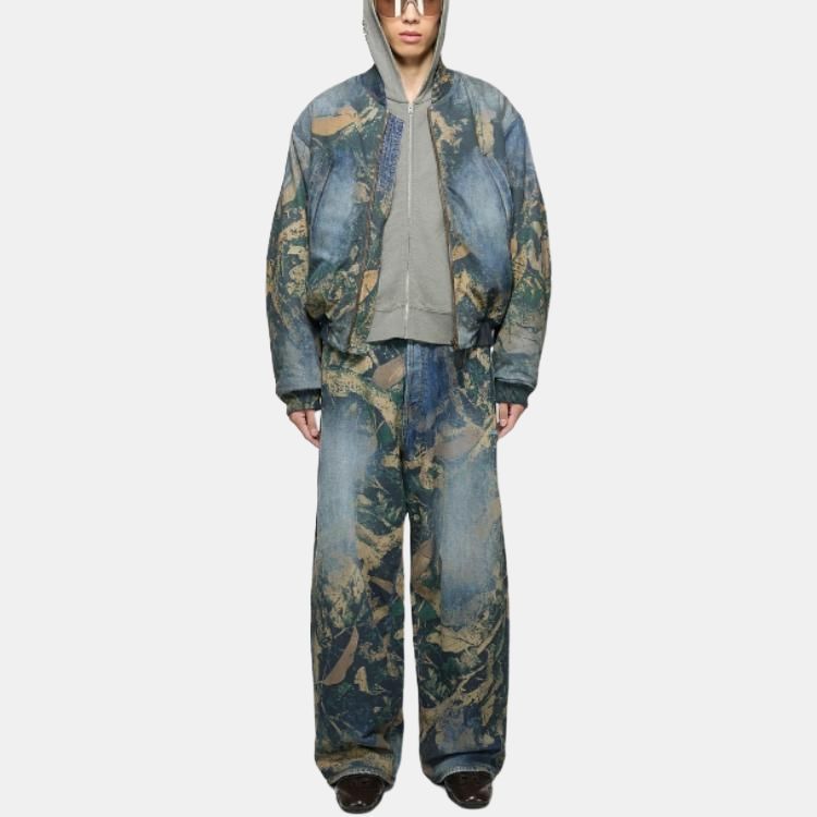 Acne Studios Acne Studios 3D Printed Denim Jeans Size 28 Size US 28 / EU 44 - 9 Thumbnail