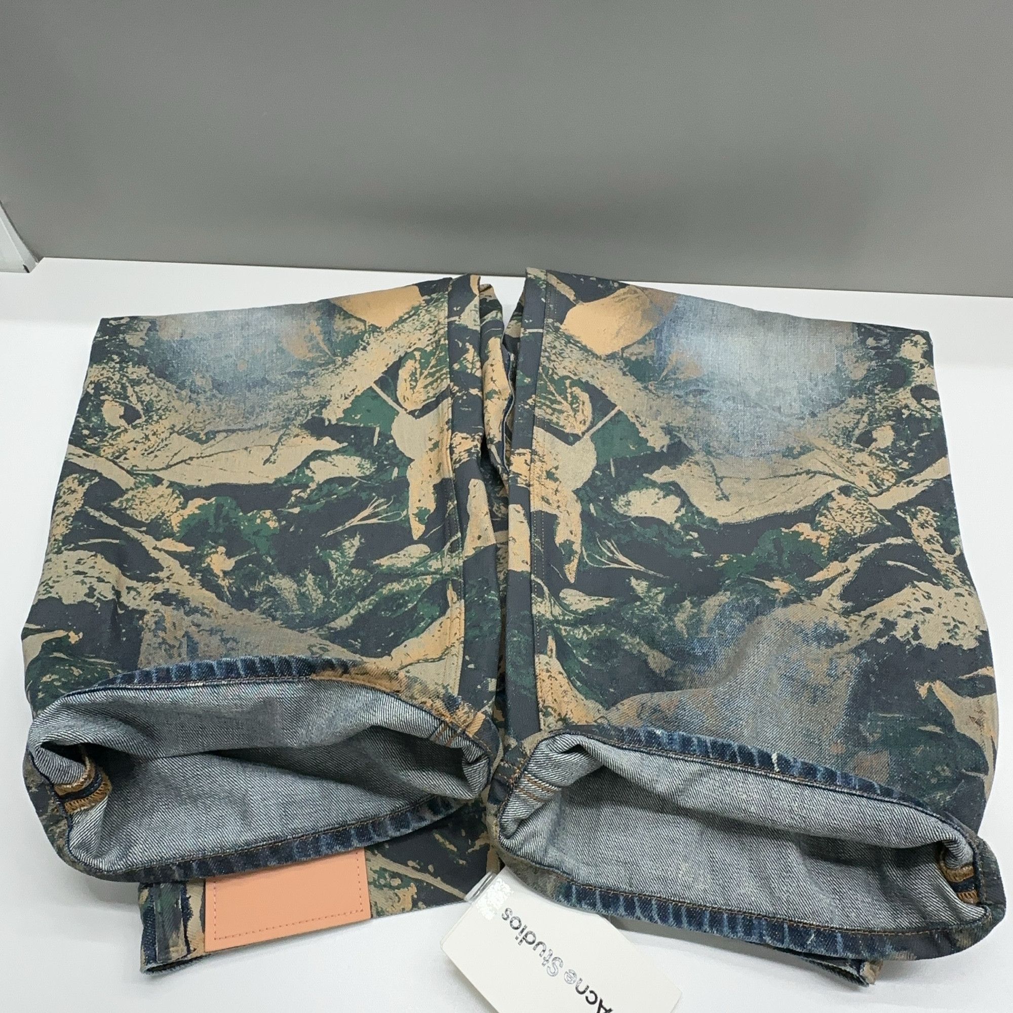 Acne Studios Acne Studios 3D Printed Denim Jeans Size 28 Size US 28 / EU 44 - 7 Thumbnail