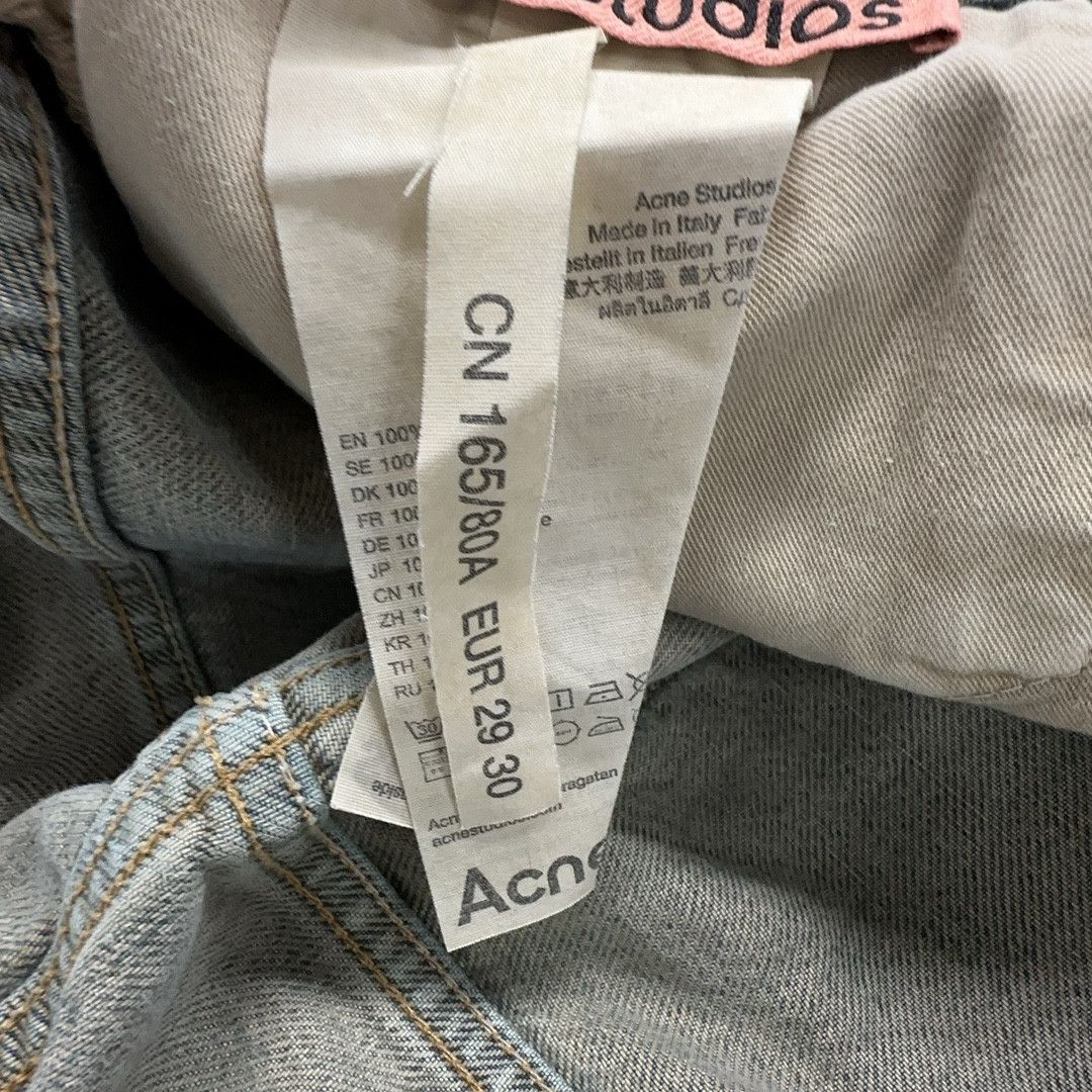 Acne Studios Acne Studios Light Wash Denim Jeans Size 29 Size US 29 - 4 Thumbnail