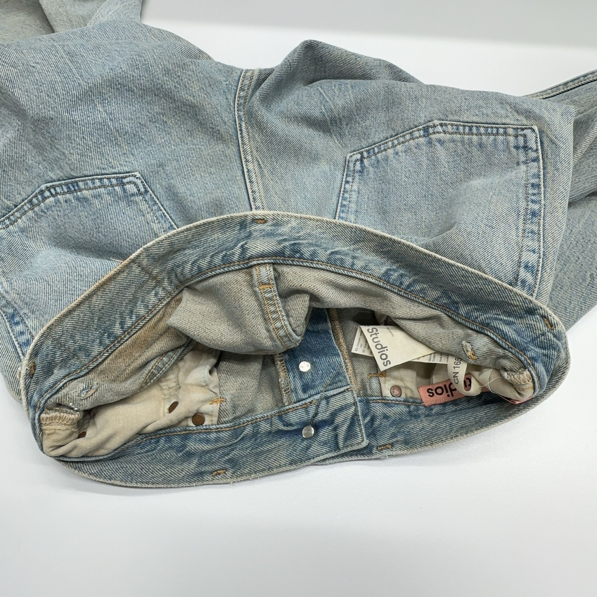 Acne Studios Acne Studios Light Wash Denim Jeans Size 29 Size US 29 - 6 Thumbnail
