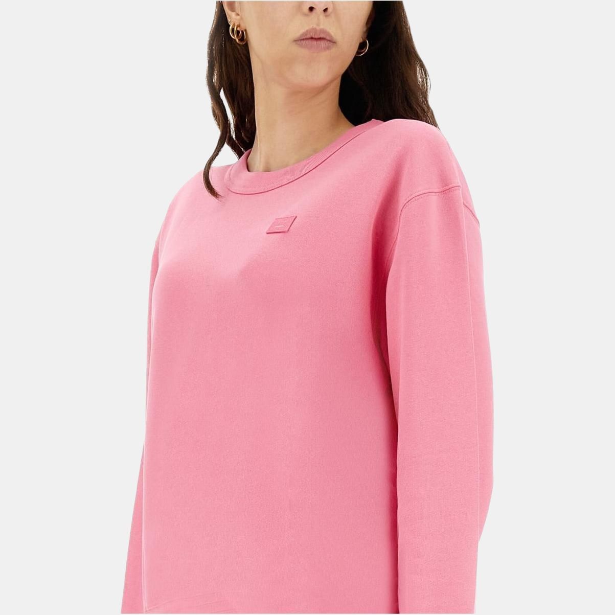Acne Studios Acne Studios Face Patch Sweatshirt Pink Size S Size S / US 4 / IT 40 - 12 Thumbnail