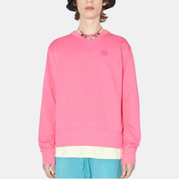 Acne Studios Acne Studios Face Patch Sweatshirt Pink Size S Size S / US 4 / IT 40 - 9 Thumbnail