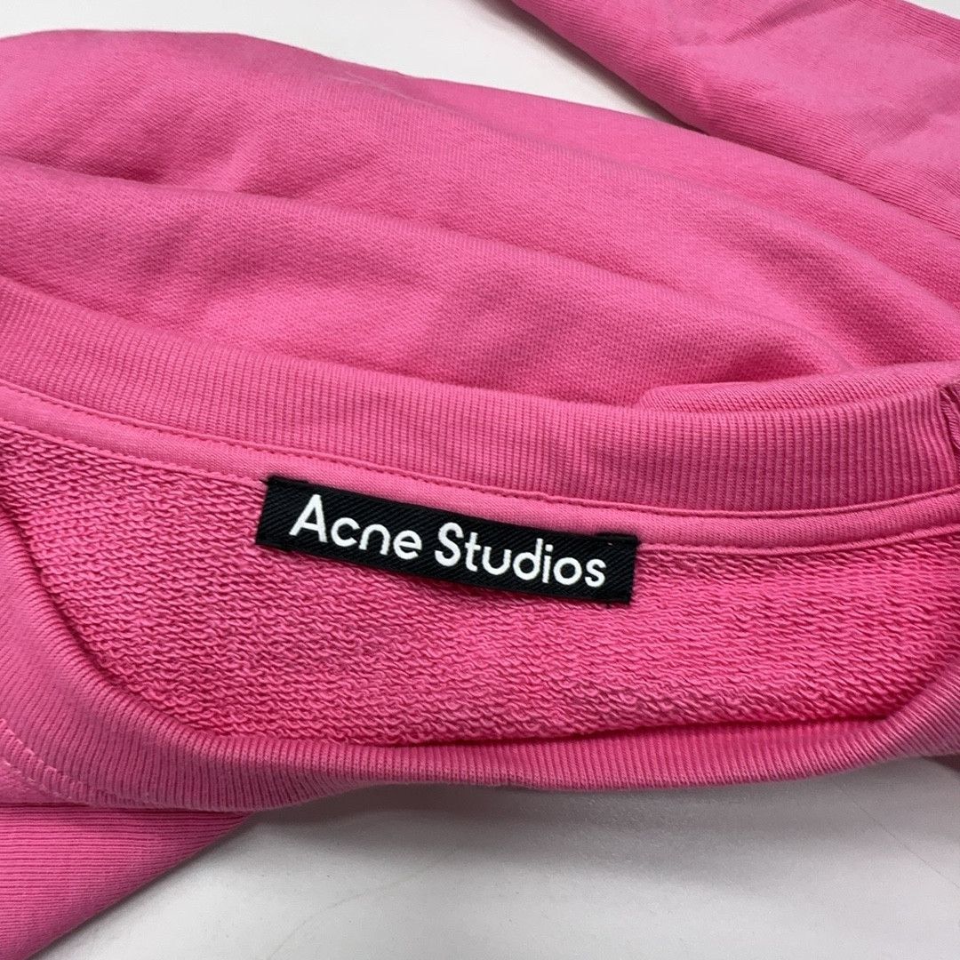 Acne Studios Acne Studios Face Patch Sweatshirt Pink Size S Size S / US 4 / IT 40 - 3 Thumbnail