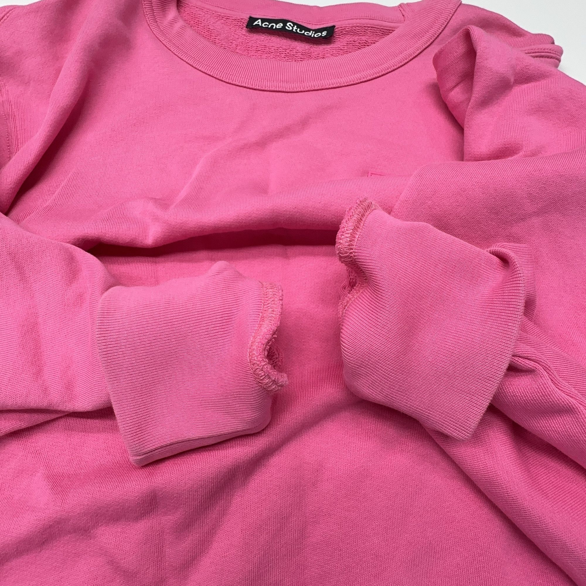 Acne Studios Acne Studios Face Patch Sweatshirt Pink Size S Size S / US 4 / IT 40 - 5 Thumbnail
