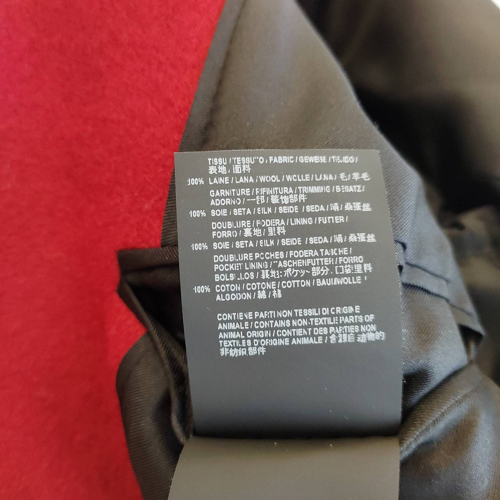 Saint Laurent Paris Saint Laurent Red Wool Double Breasted Blazer Size 36 Size XS / US 0-2 / IT 36-38 - 5 Thumbnail
