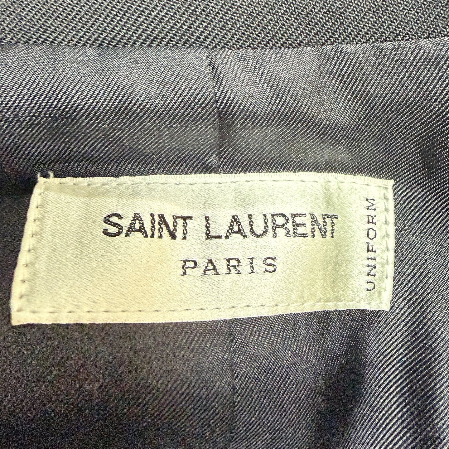 Saint Laurent Paris Saint Laurent Uniform Blazer Size 38 Size S / US 4 / IT 40 - 3 Thumbnail
