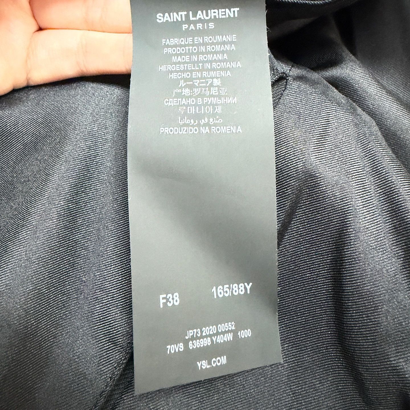 Saint Laurent Paris Saint Laurent Uniform Blazer Size 38 Size S / US 4 / IT 40 - 4 Thumbnail