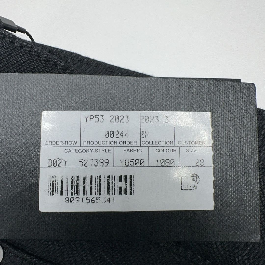 Saint Laurent Paris SAINT LAURENT D02 Black Denim Jeans Size 28 Size US 28 / EU 44 - 5 Thumbnail
