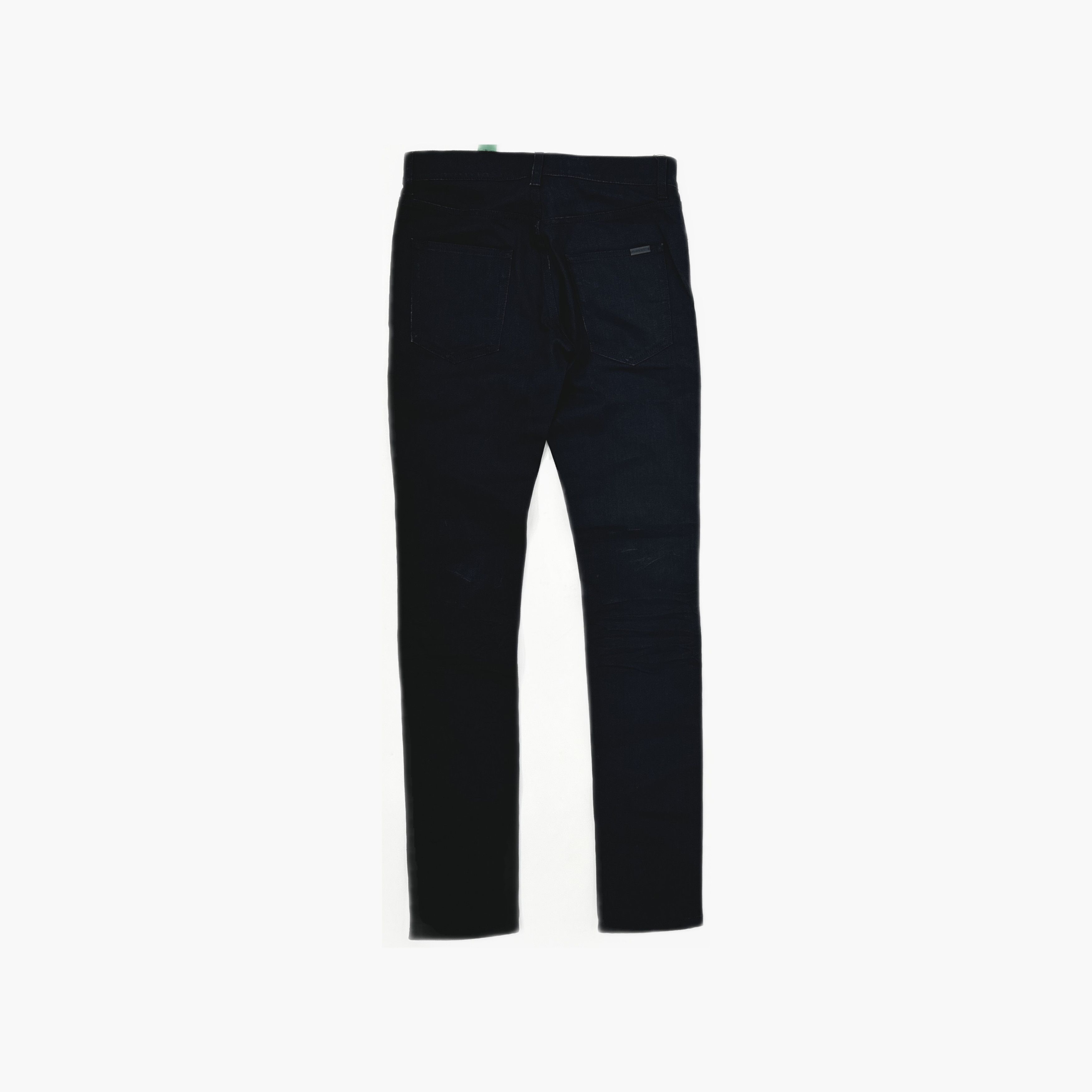 Saint Laurent Paris SAINT LAURENT D02 Black Denim Jeans Size 28 Size US 28 / EU 44 - 2 Thumbnail