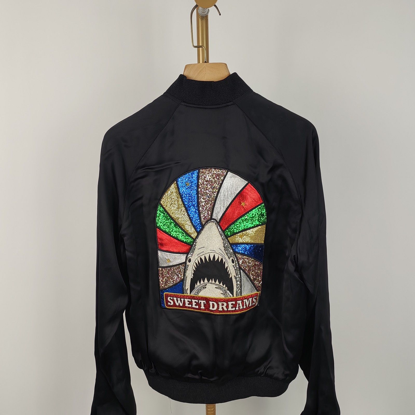 Saint Laurent Paris Saint Laurent Sweet Dreams Shark Bomber Jacket Size XS Size US XS / EU 42 / 0 - 2 Thumbnail