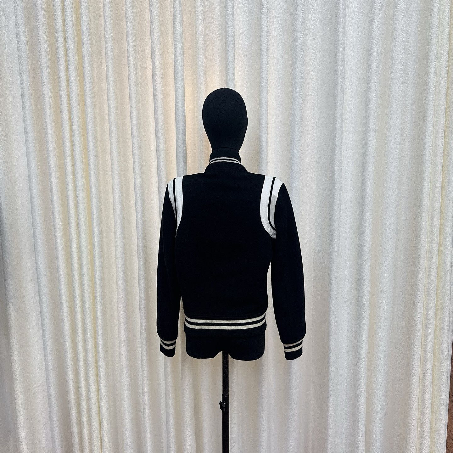 Saint Laurent Paris Saint Laurent Wool Leather Teddy Bomber Jacket Size 36 Size XS / US 0-2 / IT 36-38 - 16 Thumbnail