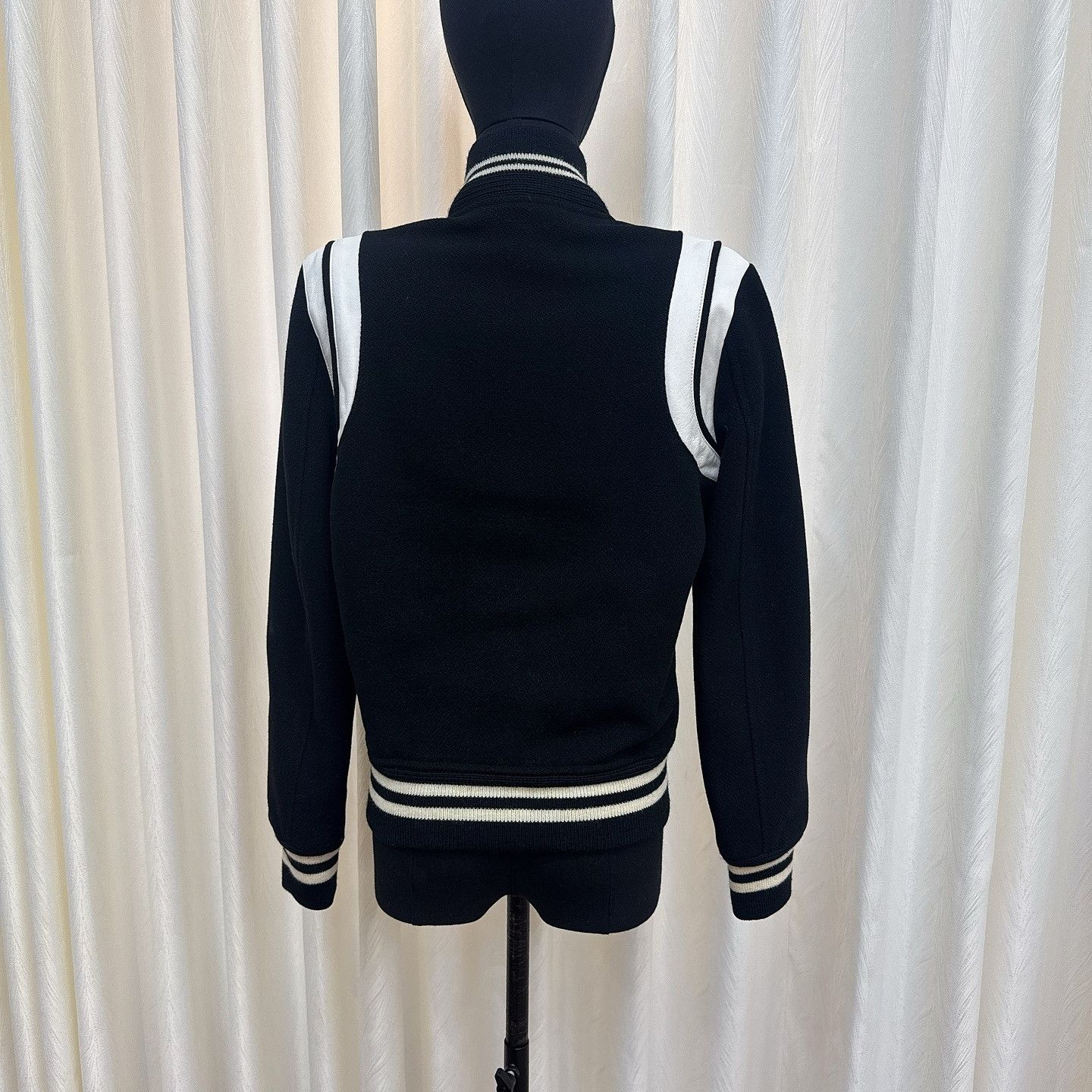 Saint Laurent Paris Saint Laurent Wool Leather Teddy Bomber Jacket Size 36 Size XS / US 0-2 / IT 36-38 - 18 Thumbnail