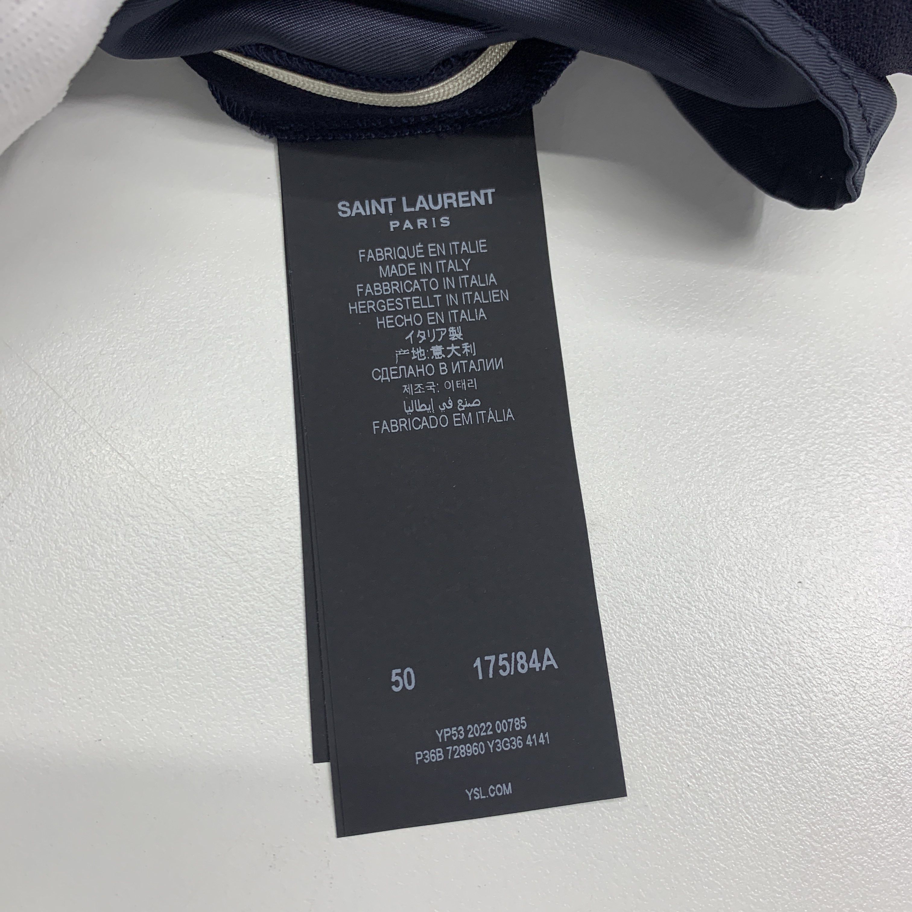 Saint Laurent Paris Saint Laurent Side Stripe Sweatpants Size US 34 Size US 34 / EU 50 - 5 Thumbnail