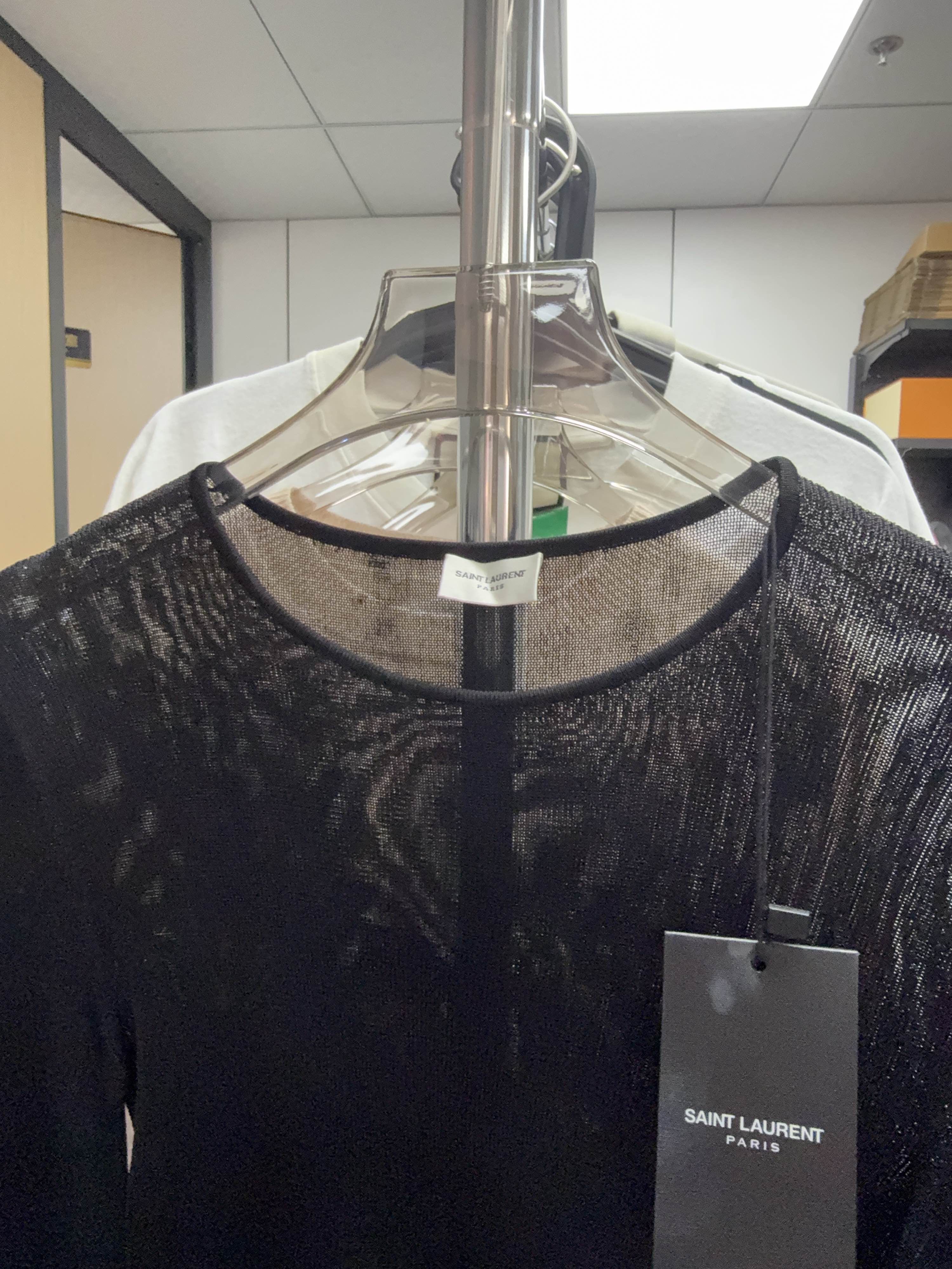 Saint Laurent Paris Saint Laurent Long Sleeve Knit Top Size M Size M / US 6-8 / IT 42-44 - 5 Thumbnail