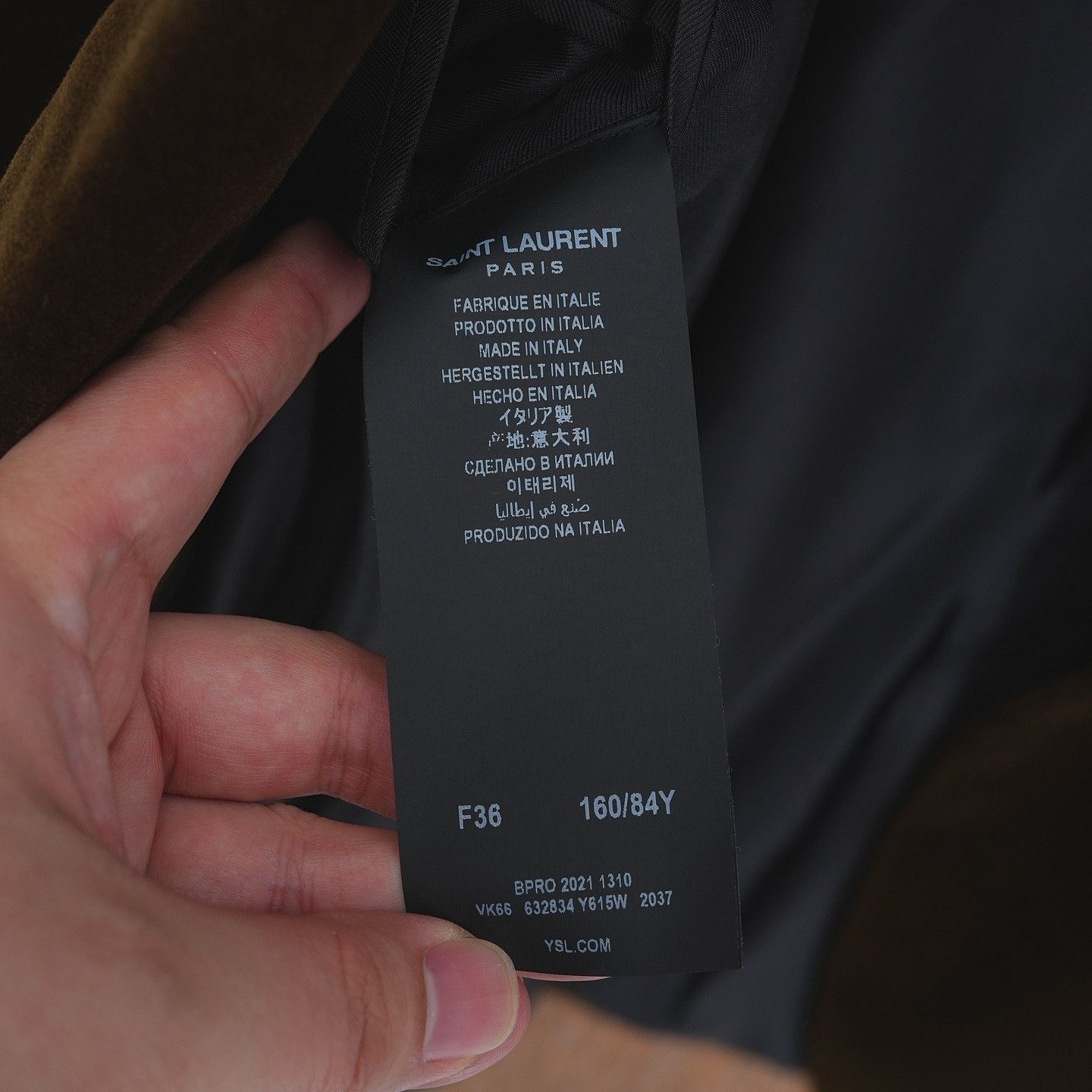 Saint Laurent Paris Saint Laurent Velvet Blazer Size 36 Size XS / US 0-2 / IT 36-38 - 4 Thumbnail