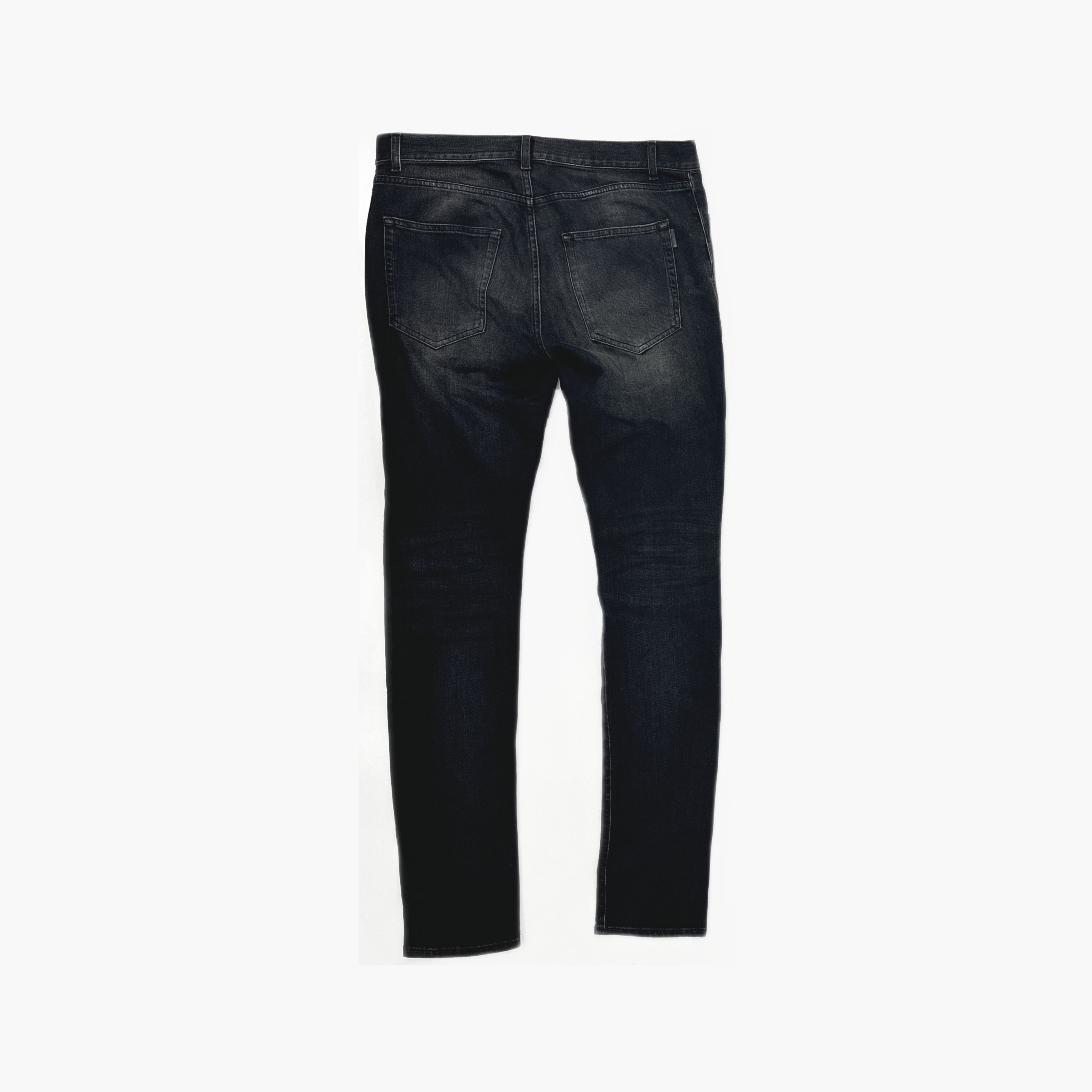 Saint Laurent Paris Saint Laurent D02 Distressed Denim Jeans Size 32 Size US 32 / EU 48 - 2 Thumbnail