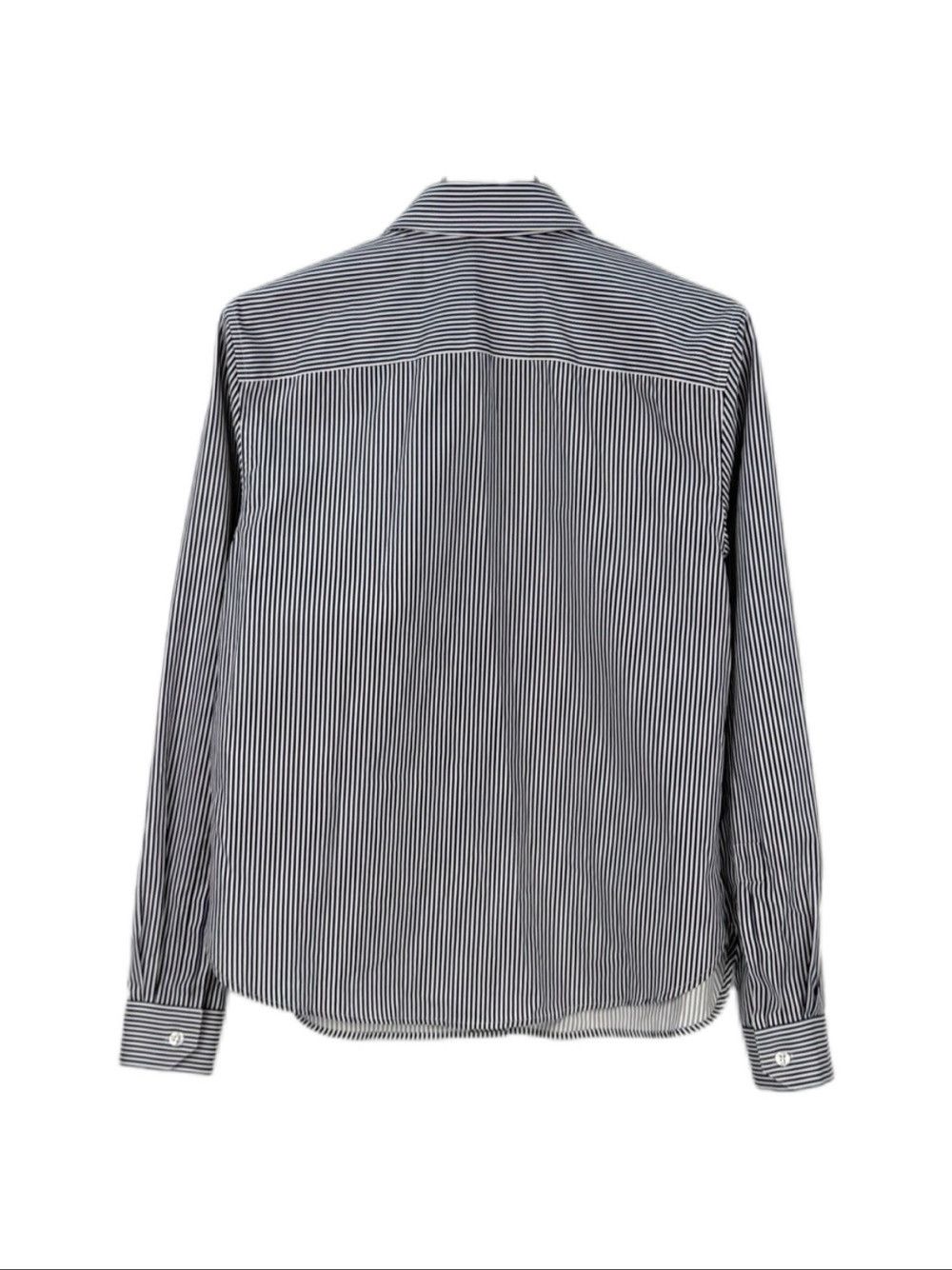 Saint Laurent Paris Saint Laurent Striped Button Up Shirt Size 36 Size XS / US 0-2 / IT 36-38 - 2 Thumbnail