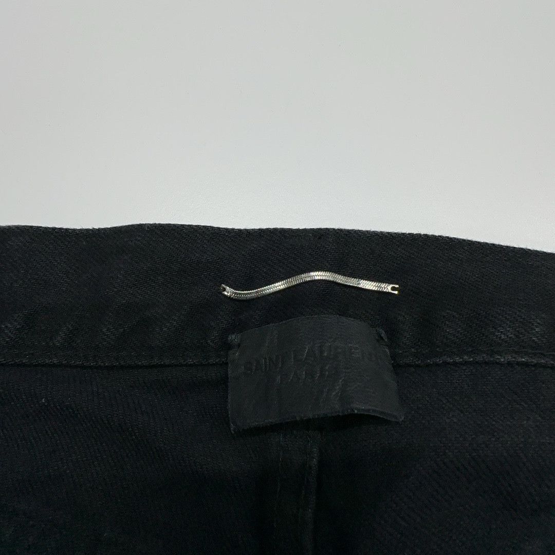 Saint Laurent Paris Saint Laurent Black Denim Jeans US 31 Size US 31 - 3 Thumbnail