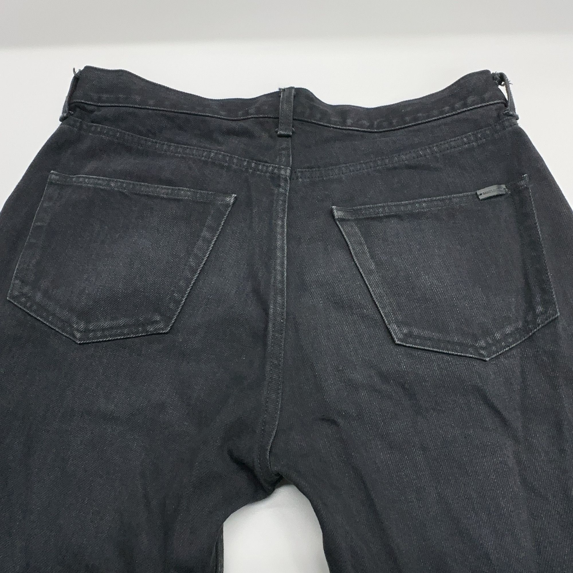Saint Laurent Paris Saint Laurent Black Denim Jeans US 31 Size US 31 - 9 Thumbnail