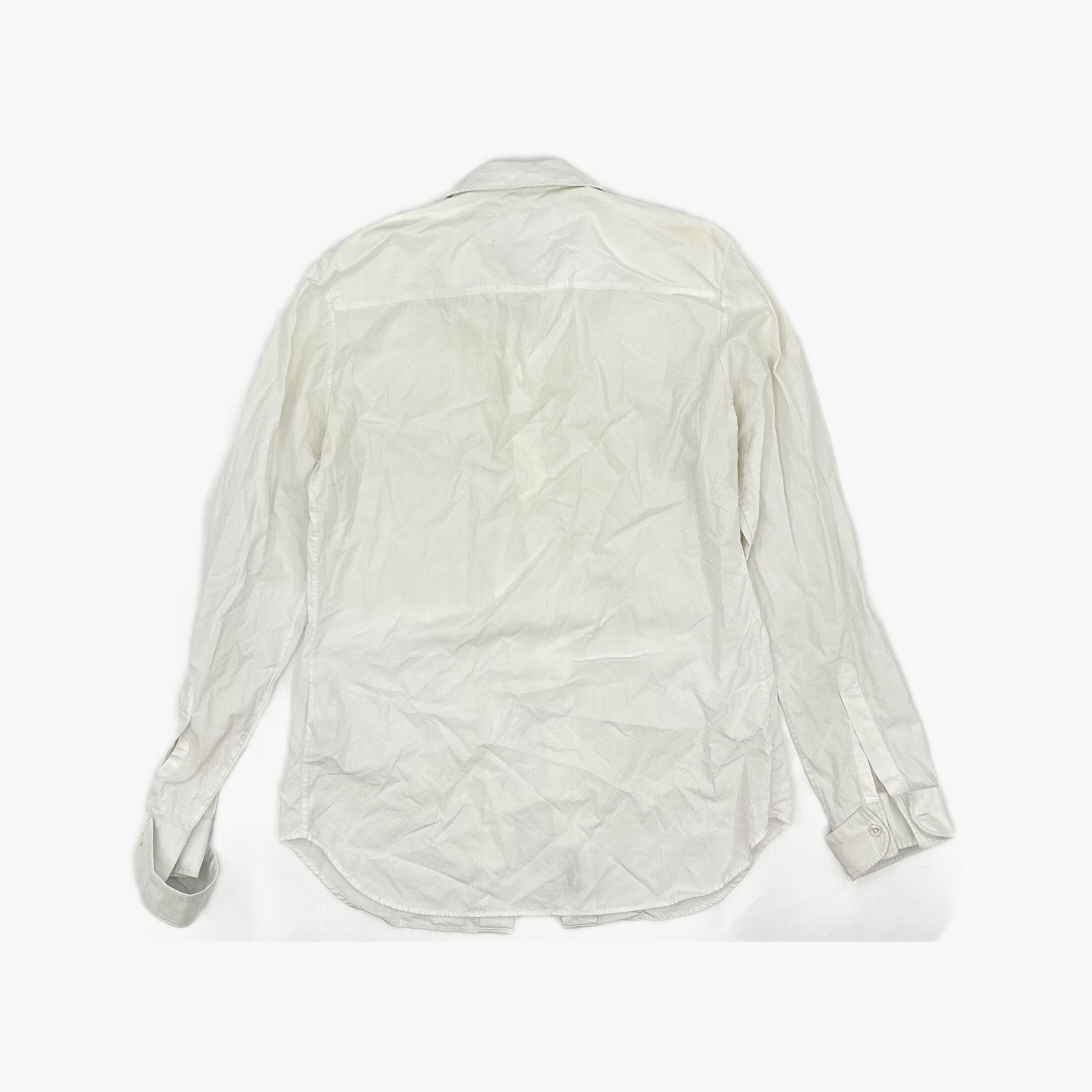 Maison Margiela Maison Margiela White Button Up Shirt Size 48 Size US M / EU 48-50 / 2 - 2 Thumbnail