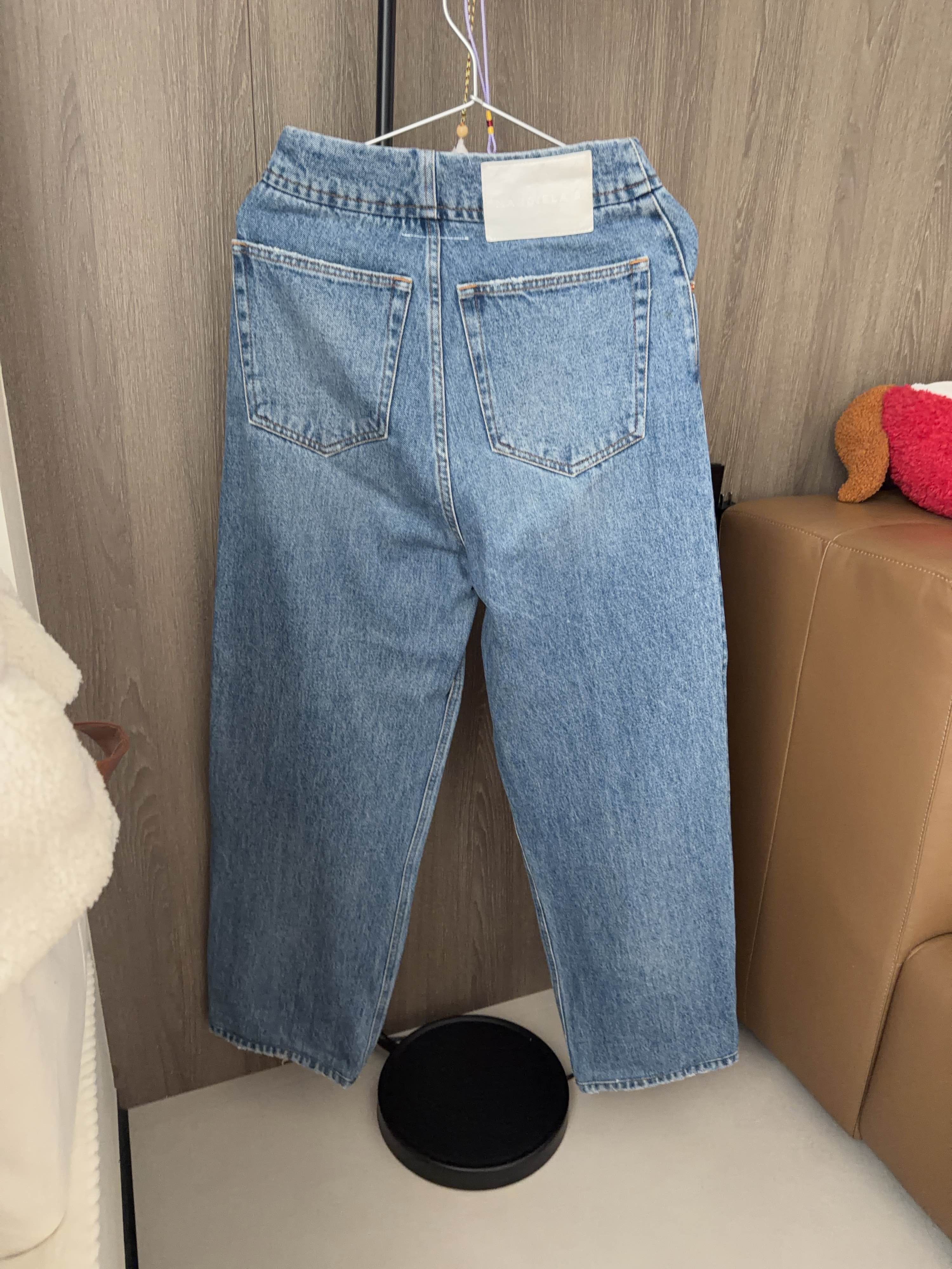 MM6 MM6 Maison Margiela Distressed Wash Jeans Size 26 Size 26" / US 2 / IT 38 - 2 Thumbnail