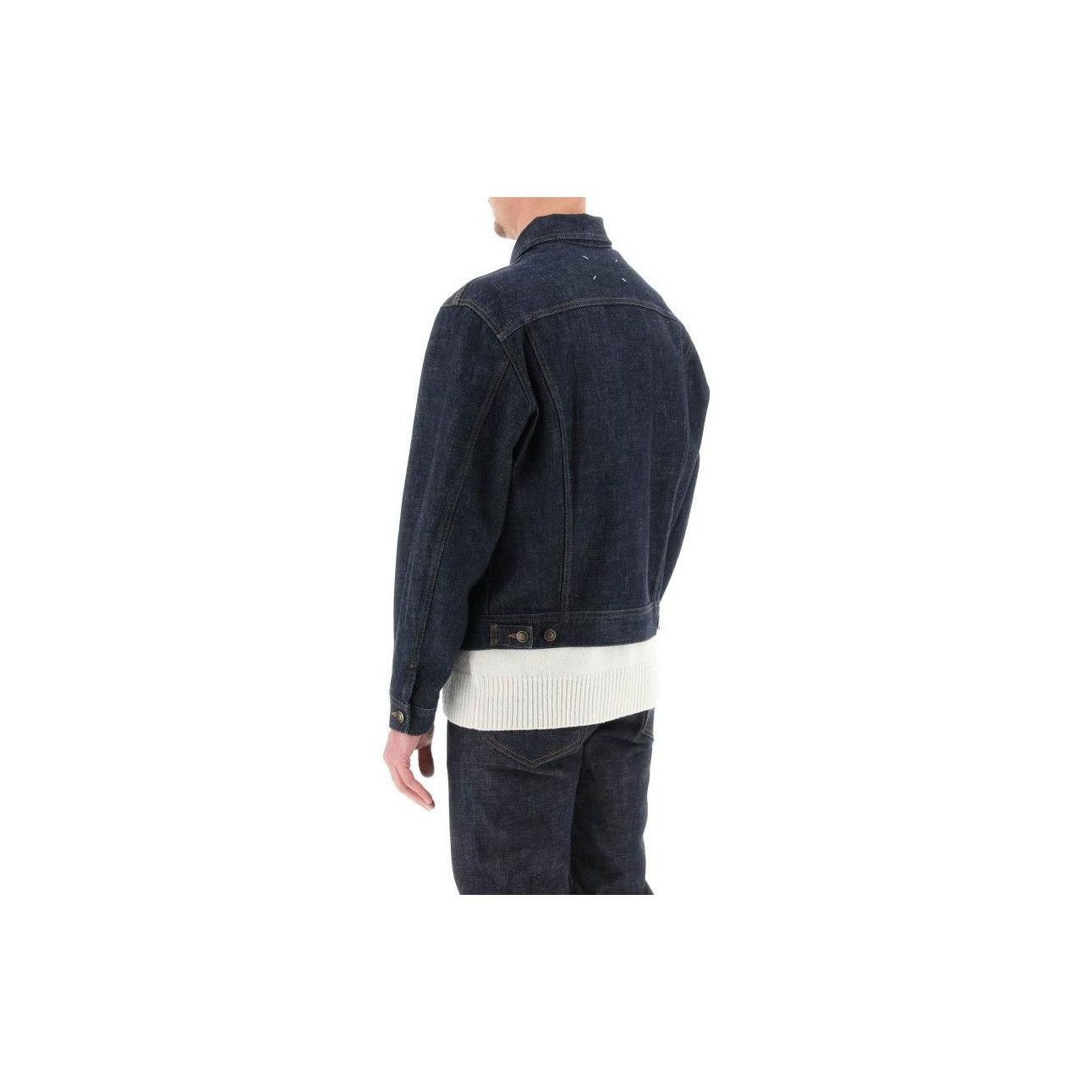 Maison Margiela Maison Margiela Denim Jacket Size XXS Size US XXS / EU 40 - 8 Thumbnail