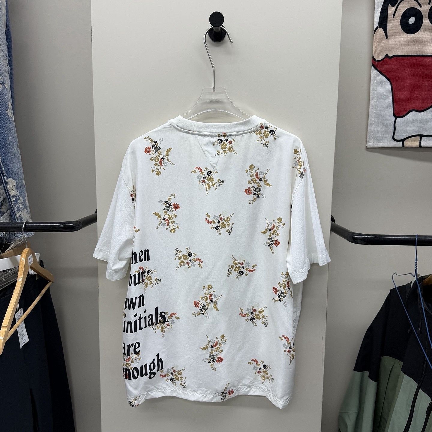 Bottega Veneta Bottega Veneta Floral Silk-Back T-Shirt Size L Size L / US 10 / IT 46 - 2 Thumbnail