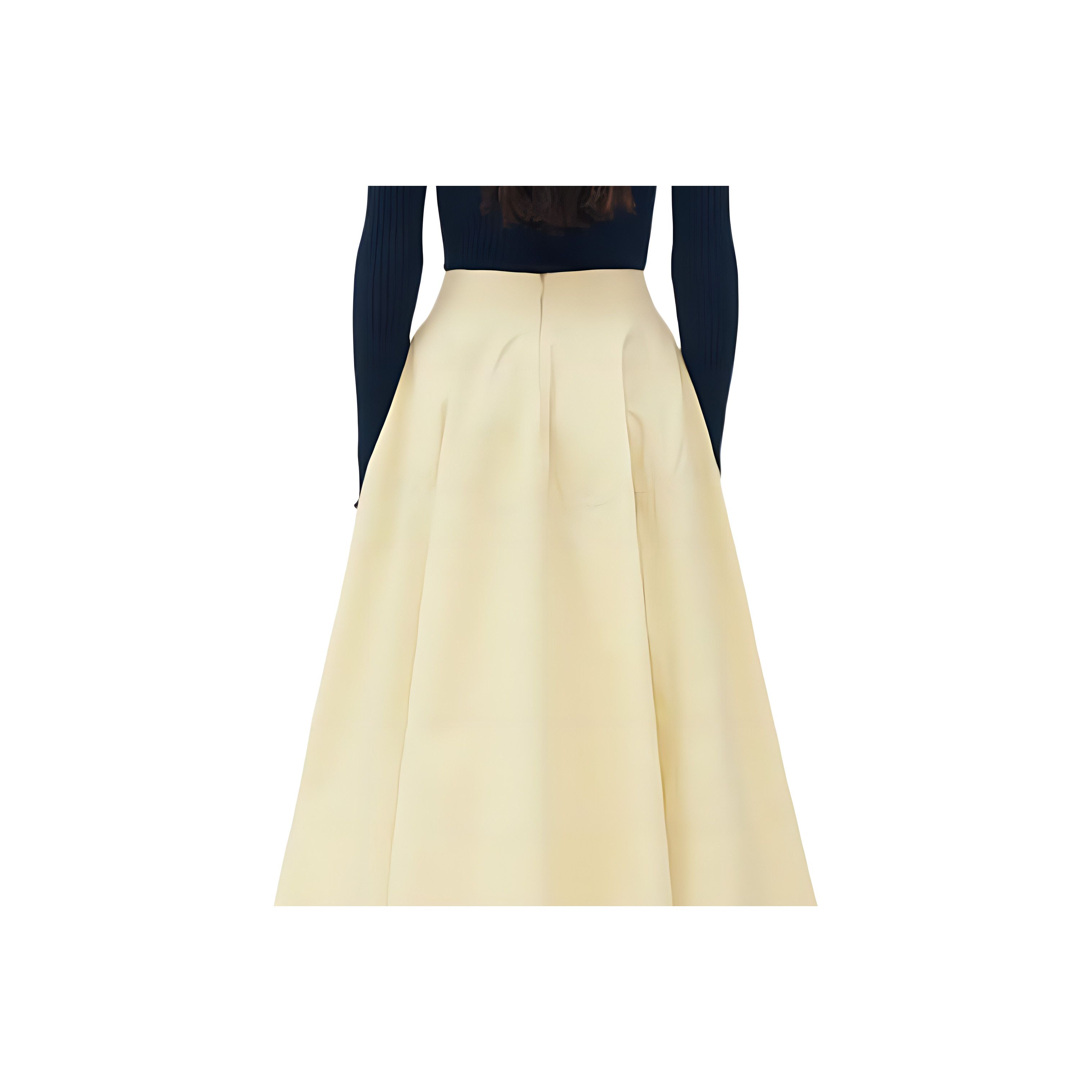 Bottega Veneta Bottega Veneta Yellow Cotton Midi Skirt Size 38 Size 26" / US 2 / IT 38 - 12 Thumbnail