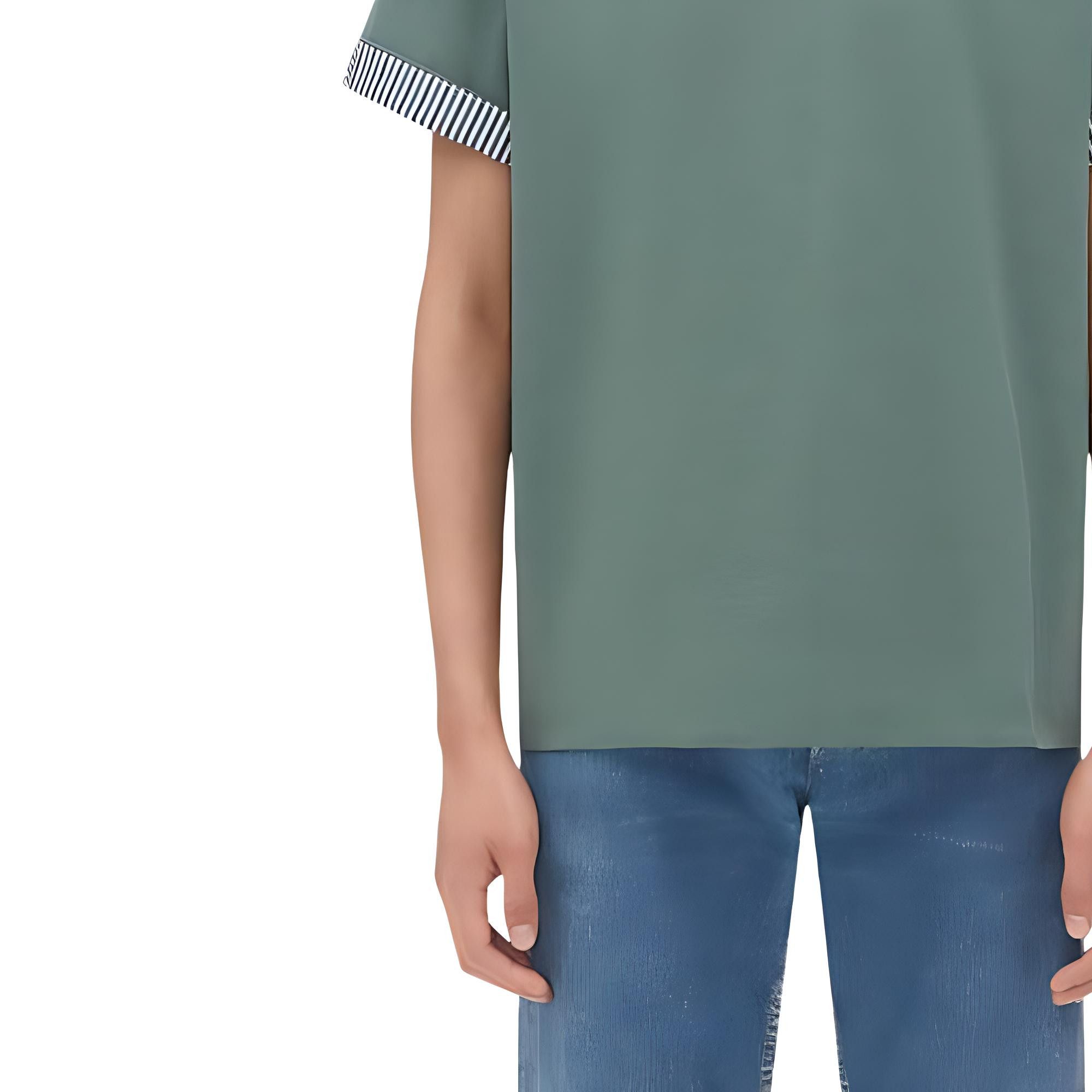 Bottega Veneta Bottega Veneta Striped Trim T-Shirt Size XS Size US XS / EU 42 / 0 - 14 Thumbnail