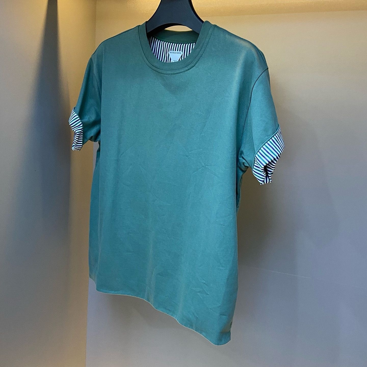 Bottega Veneta Bottega Veneta Striped Trim T-Shirt Size XS Size US XS / EU 42 / 0 - 6 Thumbnail