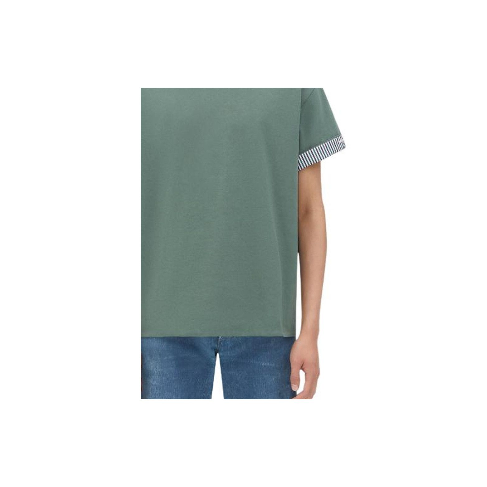 Bottega Veneta Bottega Veneta Striped Trim T-Shirt Size XS Size US XS / EU 42 / 0 - 16 Thumbnail