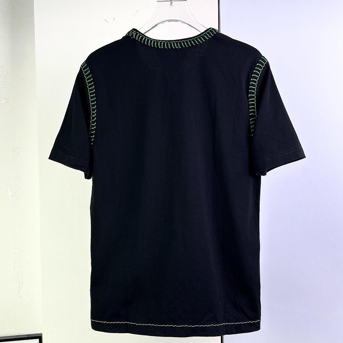 Bottega Veneta Bottega Veneta Contrast Stitching T-Shirt Size S Size S / US 4 / IT 40 - 2 Thumbnail