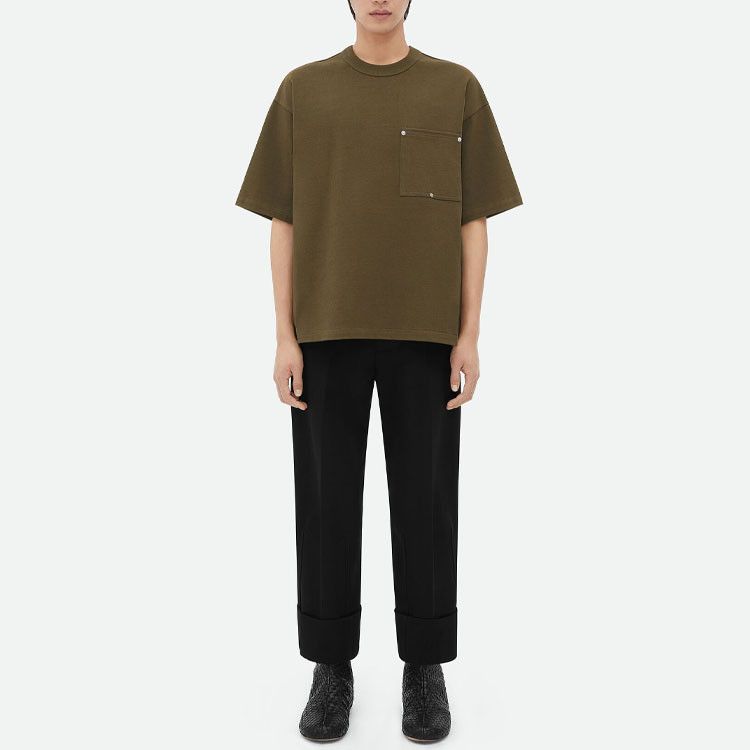 Bottega Veneta Bottega Veneta Pocket Short Sleeve T-Shirt M Size US M / EU 48-50 / 2 - 7 Thumbnail