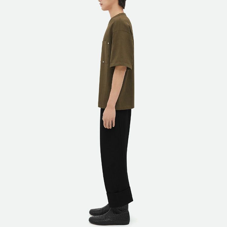 Bottega Veneta Bottega Veneta Pocket Short Sleeve T-Shirt M Size US M / EU 48-50 / 2 - 8 Thumbnail