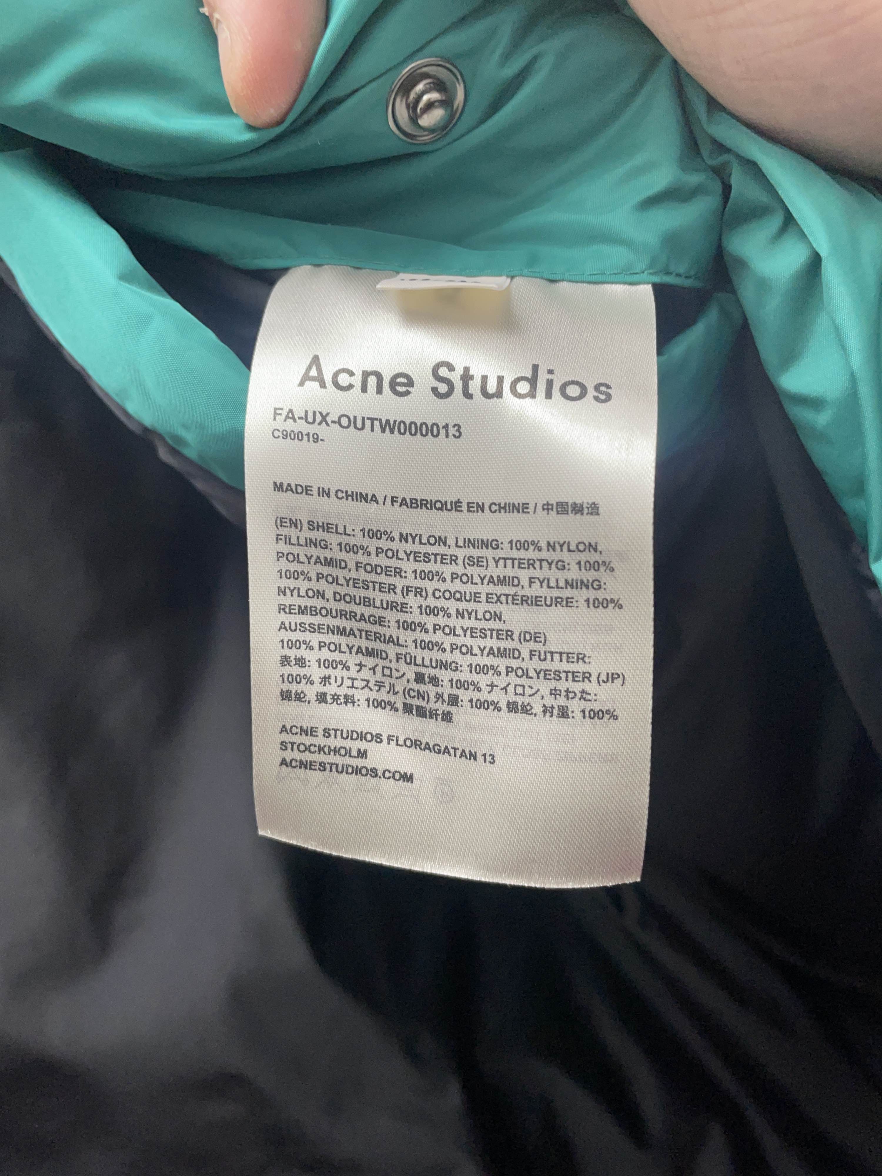 Acne Studios Acne Studios Colorblock Zip Jacket Size XS Size US XS / EU 42 / 0 - 4 Thumbnail