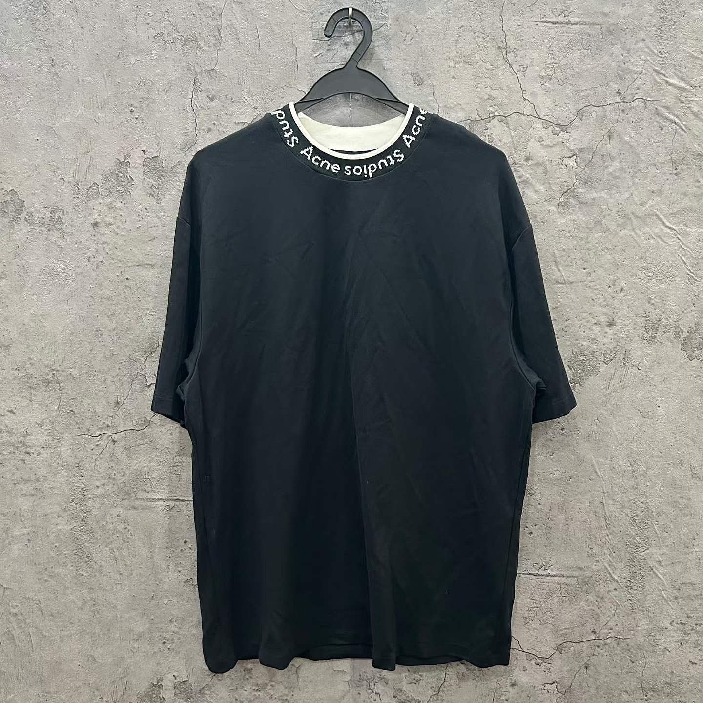 Acne Studios Acne Studios Logo Collar T-Shirt Size XS Size US XS / EU 42 / 0 - 6 Thumbnail