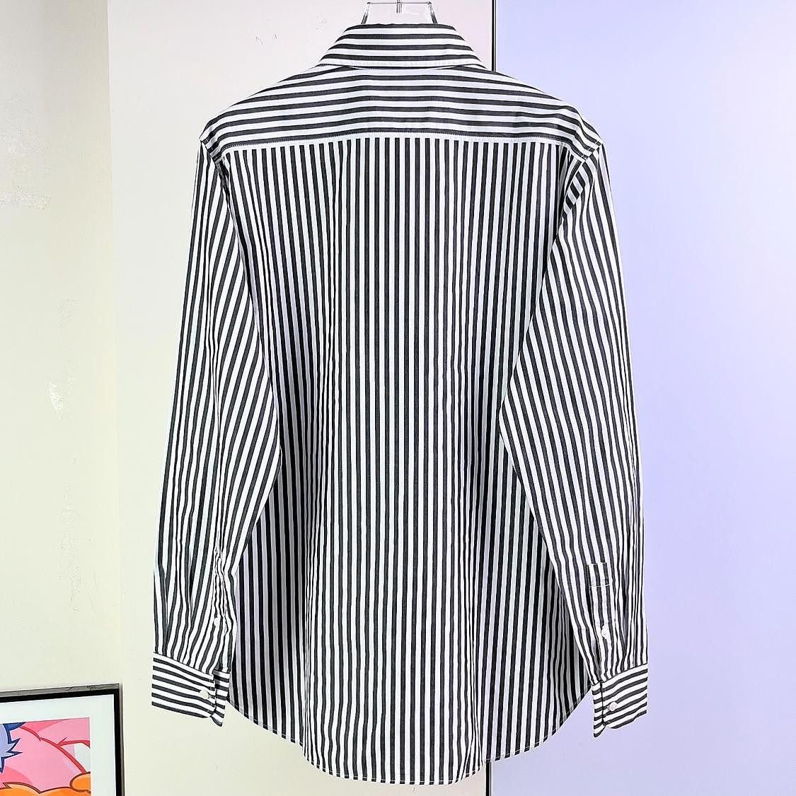 Acne Studios Acne Studios Striped Graphic Shirt Size S Size US S / EU 44-46 / 1 - 2 Thumbnail