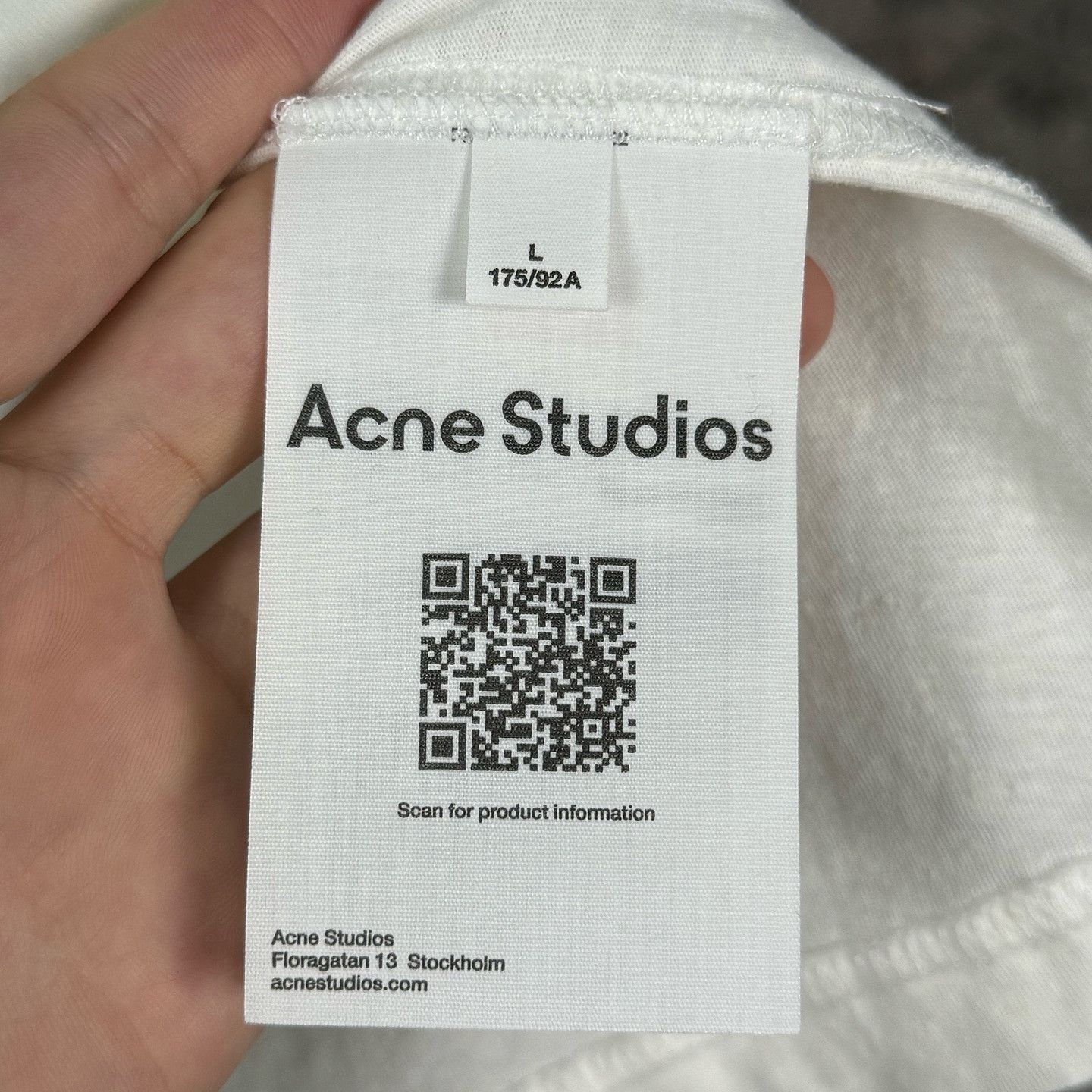 Acne Studios Acne Studios Est. 1996 Graphic T-Shirt Size L Size L / US 10 / IT 46 - 4 Thumbnail