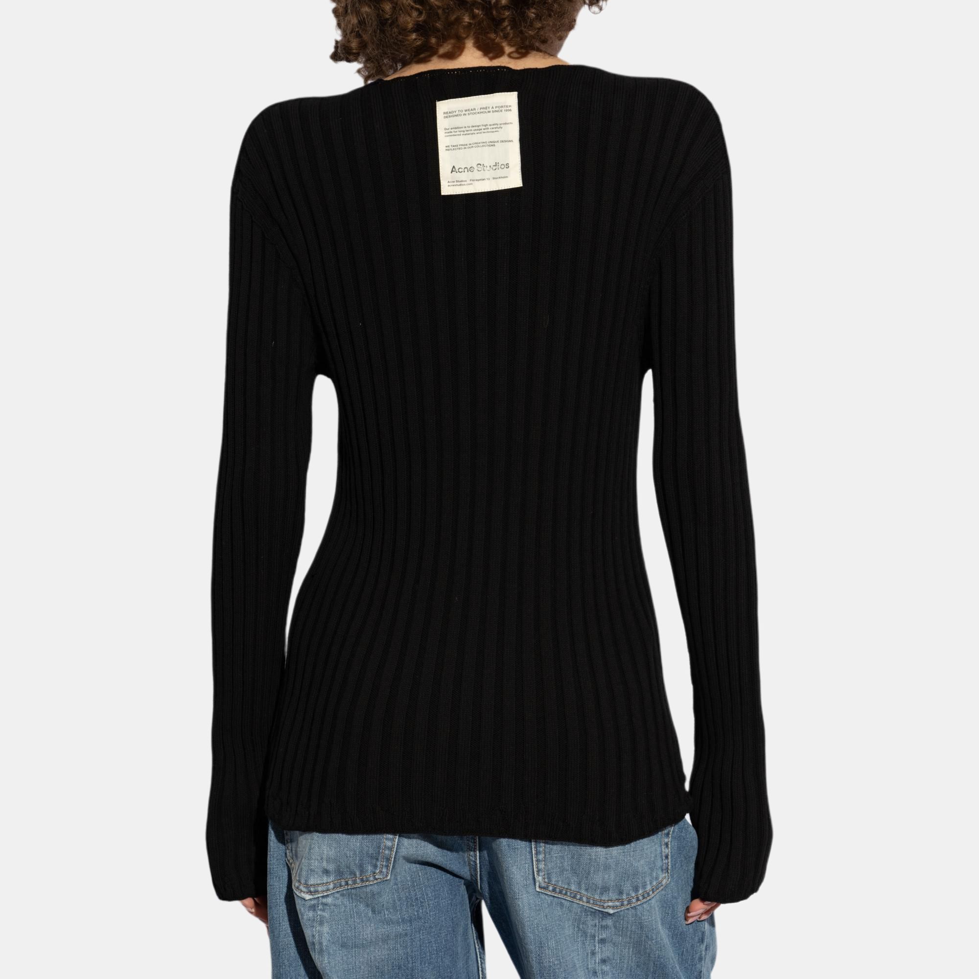 Acne Studios Acne Studios Ribbed Knit Sweater Size S Size S / US 4 / IT 40 - 7 Thumbnail