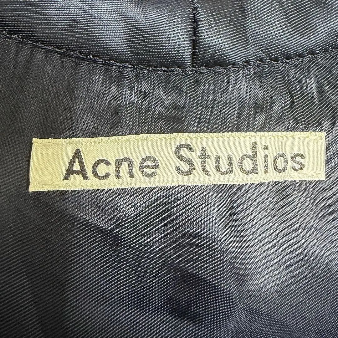 Acne Studios Acne Studios JOEY RAW AW14 Wool Vest Navy Size 36 Size XS / US 0-2 / IT 36-38 - 3 Thumbnail