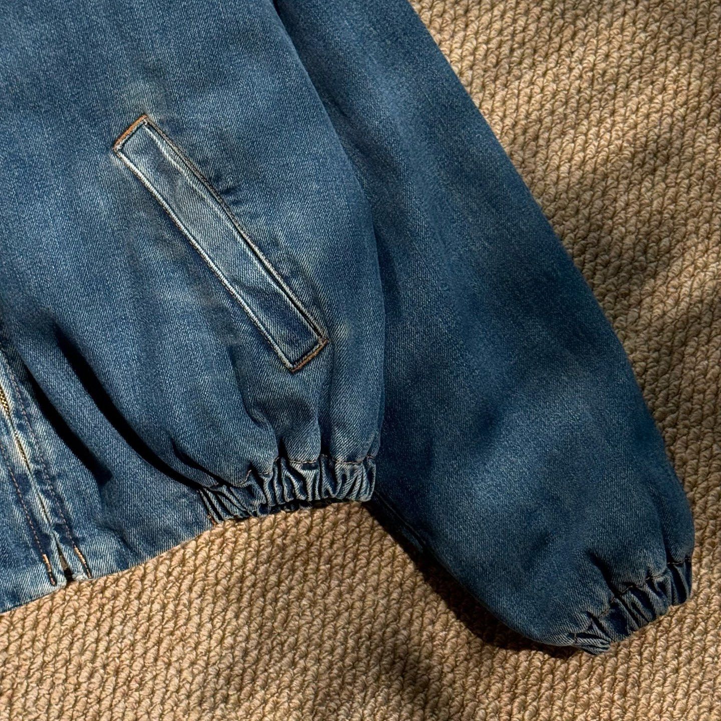 Acne Studios Acne Studios Zip Up Denim Jacket Size 44 Size US S / EU 44-46 / 1 - 6 Thumbnail