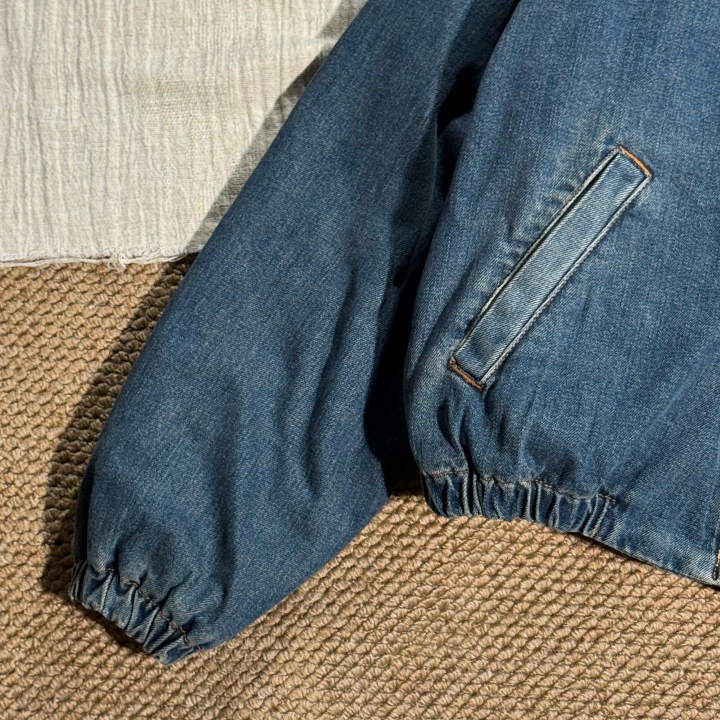 Acne Studios Acne Studios Zip Up Denim Jacket Size 44 Size US S / EU 44-46 / 1 - 8 Thumbnail