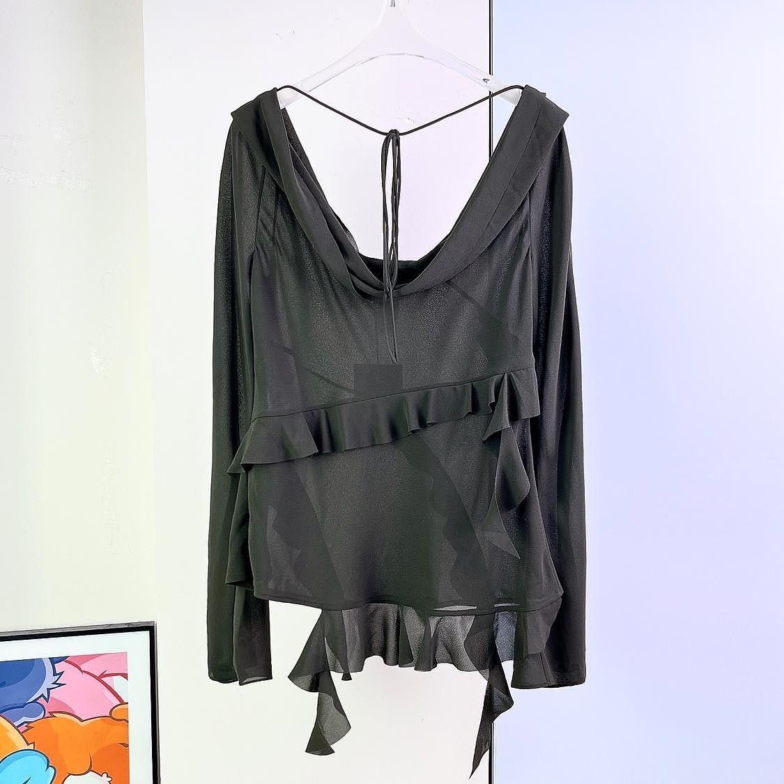 Acne Studios Acne Studios Ruffle Blouse Size 36 Size XS / US 0-2 / IT 36-38 - 2 Thumbnail
